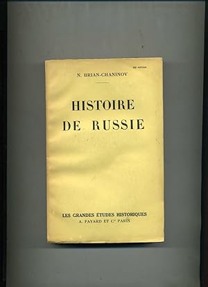 HISTOIRE DE RUSSIE