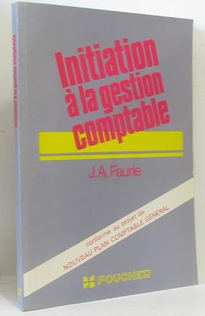 Initiation à la gestion comptable