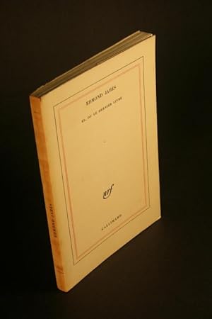 Bild des Verkufers fr El, ou le dernier Livre. zum Verkauf von Steven Wolfe Books