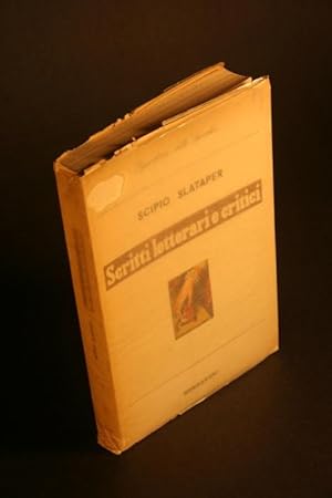 Seller image for Scritti letterari e critici. Raccolti da Giani Stuparich for sale by Steven Wolfe Books