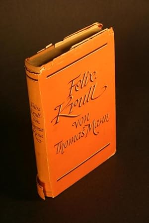 Seller image for Bekenntnisse des Hochstaplers Felix Krull. Der Memoiren erster Teil. Nachwort Paul Altenberg for sale by Steven Wolfe Books