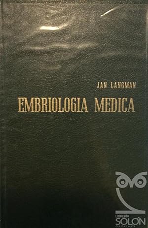 Imagen del vendedor de Embriologa mdica a la venta por LIBRERA SOLN