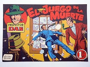 INSPECTOR DAN 3. EL JUEGO DE LA MUERTE (Vvaa) Comic MAM, 1990. FACSIMIL
