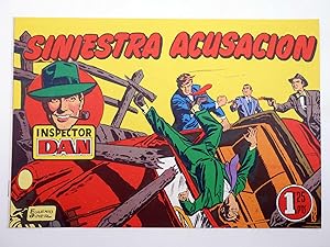 INSPECTOR DAN 31. SINIESTRA ACUSACIÓN (Vvaa) Comic MAM, 1990. FACSIMIL