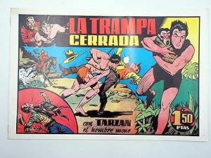 TARZAN EL HOMBRE MONO 19. LA TRAMPA CERRADA (Vvaa) Comic MAM, 1990. FACSIMIL