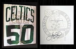 Imagen del vendedor de The Boston Celtics: Fifty Years - A Championship Tradition (Signed by Larry Bird) a la venta por Bookcharmed Books IOBA
