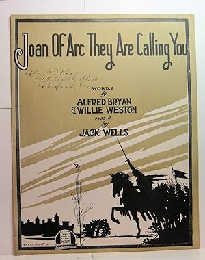 Bild des Verkufers fr Joan Of Arc They Are Calling You zum Verkauf von Rose City Books