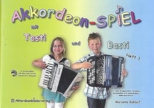 Bild des Verkufers fr Akkordeonspiel mit Tasti und Basti Band 1(Schule/Workshop/Schatzkiste) : Set zum Verkauf von AHA-BUCH GmbH