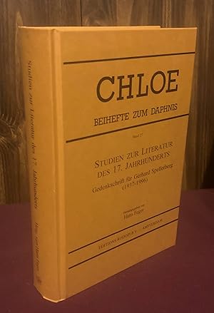 Immagine del venditore per Studien zur Literatur des 17. Jahrhunderts: Gedenkschrift fur Gerhard Spellerberg (1937-1996) venduto da Palimpsest Scholarly Books & Services