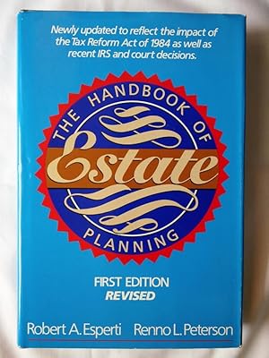 Immagine del venditore per The Handbook of Estate Planning venduto da P Peterson Bookseller