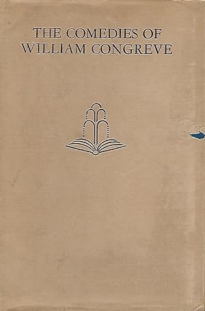 Bild des Verkufers fr THE COMEDIES OF WILLIAM CONGREVE zum Verkauf von Antic Hay Books