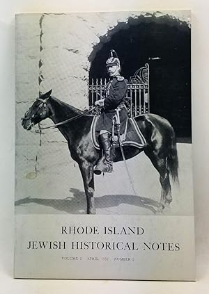 Seller image for Rhode Island Jewish Historical Notes, Volume 2, Number 2 (April 1957) for sale by Cat's Cradle Books