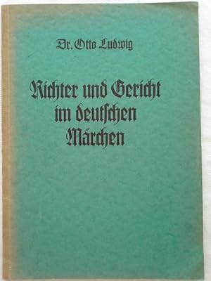 Imagen del vendedor de Richter und Gericht im deutschen Mrchen. a la venta por Herr Klaus Dieter Boettcher