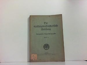 Die erziehungswissenschaftliche Forschung Pädagogische Gesamtbibliographie, Heft 5.