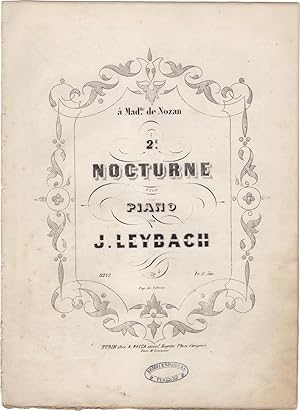 2.e Nocturne pour Piano. Op. 4