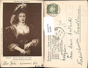 Seller image for 562885,Knstler Ak Rubens Helene Froment als Braut Erotik Kunst Wissenschaft for sale by Versandhandel Lehenbauer