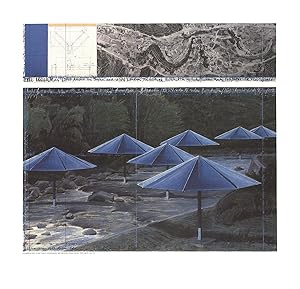 Image du vendeur pour JAVACHEFF CHRISTO The Blue Umbrellas, 1995 mis en vente par Art Wise