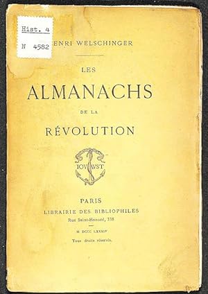 Les almanachs de la Révolution.