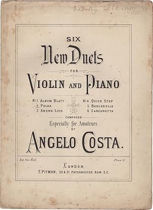 Six New Duets for Violin and Piano. No. 2: Polka