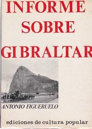 Imagen del vendedor de Informe sobre Gibraltar a la venta por Librera Cajn Desastre