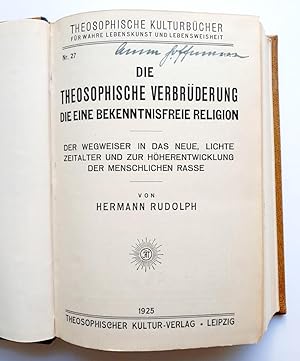 Theosophische Kulturbücher für wahre Lebenskunst und Lebensweisheit - 12 Bücher in 1 Band - mehre...