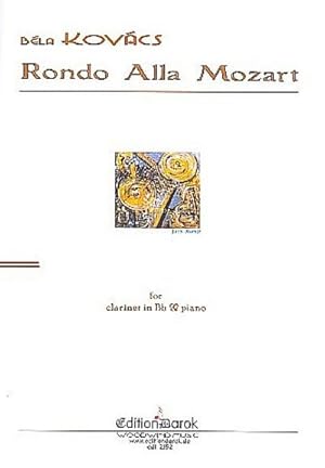 Bild des Verkufers fr Rondo alla Mozartfor clarinet and piano zum Verkauf von AHA-BUCH GmbH