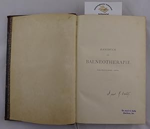 Handbuch der Balneotherapie für practische (!) Ärzte.