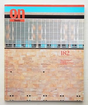 Imagen del vendedor de Revista ON DISEÑO. Nº 182. Obras seleccionadas y finalistas Premios de Arquitectura IberFad 1997 a la venta por MINTAKA Libros