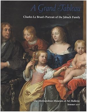 Bild des Verkufers fr A Grand Tableau Charles Le Brun's Portrait of the Jabach Family zum Verkauf von Diatrope Books