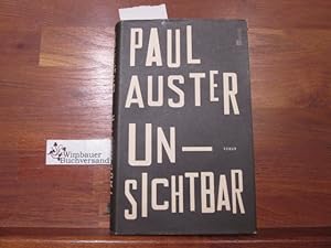 Image du vendeur pour Unsichtbar : Roman. Paul Auster. Aus dem Engl. von Werner Schmitz mis en vente par Antiquariat im Kaiserviertel | Wimbauer Buchversand