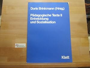 Bild des Verkufers fr Pdagogische Texte; Teil: 2. [Hauptbd.]., Entwicklung und Sozialisation zum Verkauf von Antiquariat im Kaiserviertel | Wimbauer Buchversand