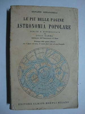 Le più belle pagine di Astronomia popolare (Scelte e ripubblicate da Luigi Gabba, astronomo dell'...