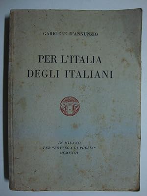 Per l'Italia degli italiani