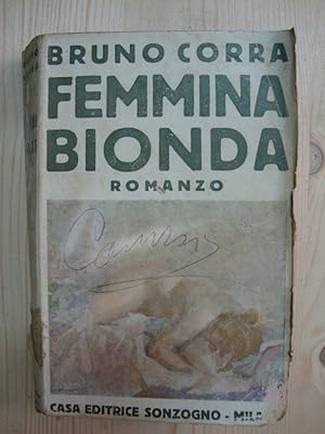 Imagen del vendedor de Femmina bionda a la venta por Studio Bibliografico Restivo Navarra