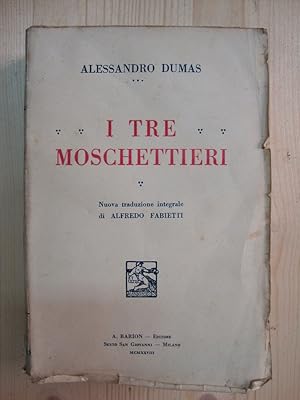 Imagen del vendedor de I tre Moschettieri a la venta por Studio Bibliografico Restivo Navarra