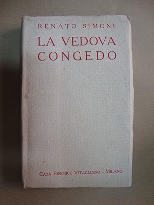 La vedova - Congedo