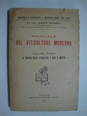 Manuale del viticultore moderno