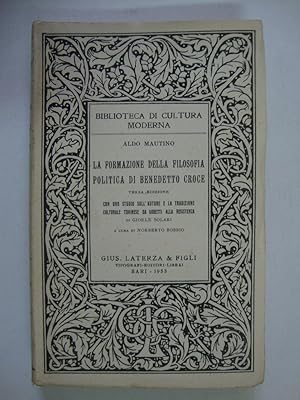 La formazione della filosofia politica di Benedetto Croce