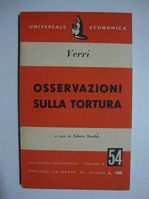 Osservazioni sulla tortura