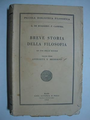 Breve storia della filosofia (Ad uso delle scuole)