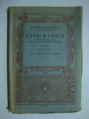 Paesi e genti (Corso di Geografia per le Scuole Medie Inferiori - vol. II: Europa)