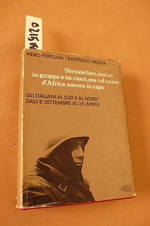 Sbrindellato, scalzo, in groppa a un ciuco, ma col casco d'Africa ancora in capo (Gli Italiani al...