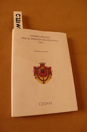 Codice penale per il Principato di Lucca (1807)