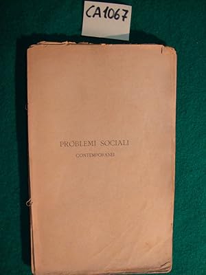 Problemi Sociali Contemporanei