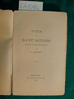 Vita di Sant'Agnese - Vergine e Martire Romana