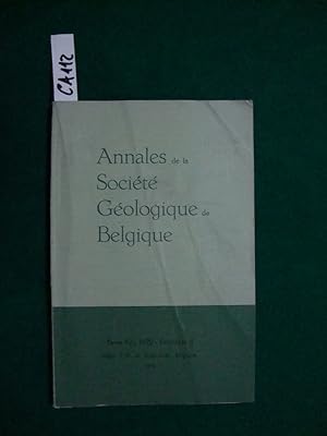 Annales de la Société Géologique de Belgique (periodico)