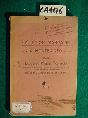 Imagen del vendedor de La Lgion Franaise a Montevideo (La legione francese a Montevideo) a la venta por Studio Bibliografico Restivo Navarra