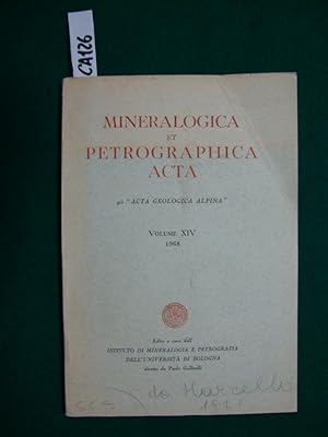 Mineralogia et petroghaphica acta (periodico)