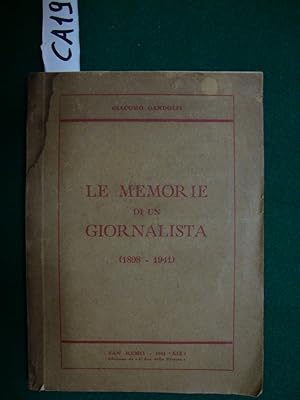 Le memorie di un giornalista (1898 - 1941)