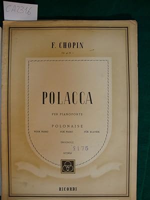 Polacca (per pianoforte - Op. 40 n. 1), Notturno in Do Minore (per pianoforte - Opus extra), Stud...